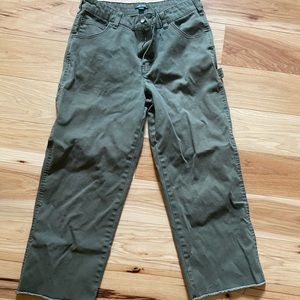 Highwaist flooded utility pant